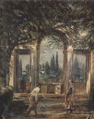 Diego Velazquez Villa Medici in Rome (Pavilion of Ariadne) (df01) France oil painting art